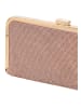 faina Women Clutch in Champagne