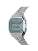 Casio Stahl Quarzuhr Casio Silber