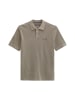 Marc O'Polo Strick-Poloshirt Travel Collection in Frozen Taupe