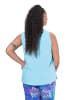Angel of Style Blusentop in himmelblau