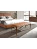 Angel Cerdá Bank 5112 in Braun / Walnuss – (B)130 x (H)40 x (T)43 cm