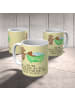 Mr. & Mrs. Panda Becher Oma Baden mit Spruch in Gelb Pastell
