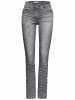 Cecil Straight Leg Jeans für Damen in grau