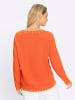 Heine Feinstrickpullover in orange