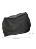relaxdays Fahrradgarage in Schwarz - (B)200 x (H)115 cm