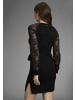 Laura Scott Spitzenkleid in schwarz