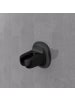 Wenko Brausehalter, Befestigung ohne bohren in Schwarz, (B) 6 x (H) 7 x (L) 7 cm