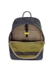 DuDu New York Daypack Leder 41 cm Laptopfach in navy