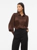 Vila Hemd in Chocolate Brown1