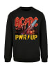 F4NT4STIC Basic Sweatshirt ACDC Rock Musik Band PWRUP Stage Lights in schwarz