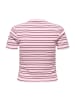 ONLY T-Shirt 1er Pack in Rosa/Rot