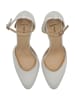 faina Leder Pumps in Creme