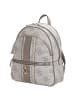 Guess Erenia Large - Rucksack (coal logo) in dark taupe logo
