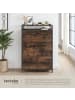 tectake Schuhschrank Braddock inklusive Kippschutz, 61 x 32 x 130 cm, Industrial Holz du