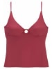 S. Oliver Tankini-Top in rostrot