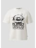 QS T-Shirt in 02D0_creme