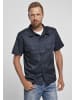 Brandit Short Sleeve Shirt in navy