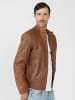 Mustang Lederjacke Max in cognac