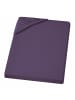 Carpe Sonno Edel Jersey Spannbettlaken in Violett