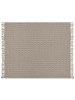 Beliani Tagesdecke BERE in Grau - (W) 220 x (H) 1 x (L) 240 cm
