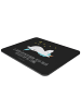 Mr. & Mrs. Panda Mousepad Einhorn Sternenhimmel mit Spruch in Schwarz