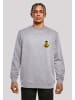 F4NT4STIC Sweatshirt Rubber Duck Captain CREW in grau meliert