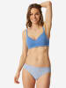 Schiesser Rioslip Modern in hellblau,blau,schwarz