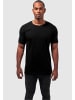 Urban Classics Urban Classics Herren Pleat Raglan Tee in black
