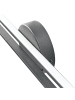 Beliani Spiegel- und Bilderleuchte TOUQUES in Schwarz/Weiß - (W) 60 x (H) 12 x (L) 3 cm