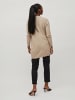 Vila Feinstrick Basic Cardigan Stretch mit Taschen VIRIL in Beige