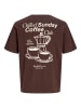 Jack & Jones T-shirt in Coffee Bean