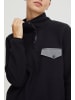 Oxmo Fleecejacke OXNyfine in Schwarz