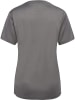 Hummel Hummel T-Shirt Hmlessential Damen Atmungsaktiv Schnelltrocknend in STEEL GRAY