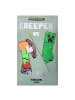 Minecraft T-Shirt Minecraft Creeper vs Alex in Grün