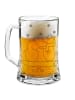 Mr. & Mrs. Panda Gravur Bierkrug Einhorn Schneemann ohne Spruch in Transparent