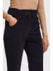b.young Stoffhose BYEBELINE ELA PANTS - 20813747  Cordhose mit Raffungen am Bund in black denim