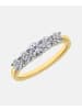 Diamant L'éternel Eternity-Ring aus 750 Gelbgold mit 18 Karat Diamant