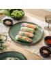 like. by Villeroy & Boch 4er Set Servierplatten Lave ø 32 cm in Vert