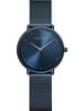 Bering Uhr in Blau