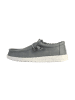 Hey Dude Wally Stretch Canvas Schnürmokassin Grau