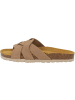Palado Pantoletten Torna Premium Leather in Beige