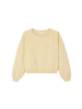 American Vintage Sweatshirt mit Rundhalsausschnitt in LIMONADE