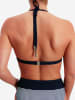 JOOP! Triangel-Bikini-Top Stripes in Blau