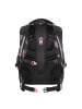 Coocazoo Schulrucksack PORTER "Pink Illusion" in Schwarz/Pink