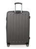 Hauptstadtkoffer Spree - Großer Koffer erweiterbar XL Trolley Aufgabegepäck, TSA, in Graphit