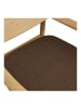 ebuy24 Sessel Gina Eiche 68 x 68 cm