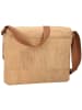 Esquire Kork Messenger 39 cm Laptopfach natur