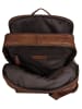 SPIKES & SPARROW Rucksack echt Leder in cognac