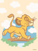 Ravensburger Malprodukte CreArt, Malen nach Zahlen Hello Baby Disney Baby - Simba Ab 12 Jahre in bunt