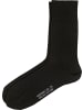 Hudson Baumwolle Socken 1 Paar mit Softbund Relax Cotton in schwarz